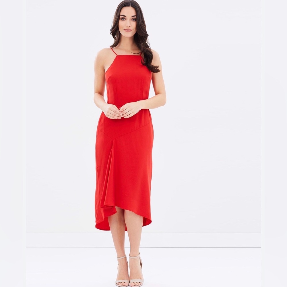 Cooper St Shari Dress in Red Size 4 NWT
